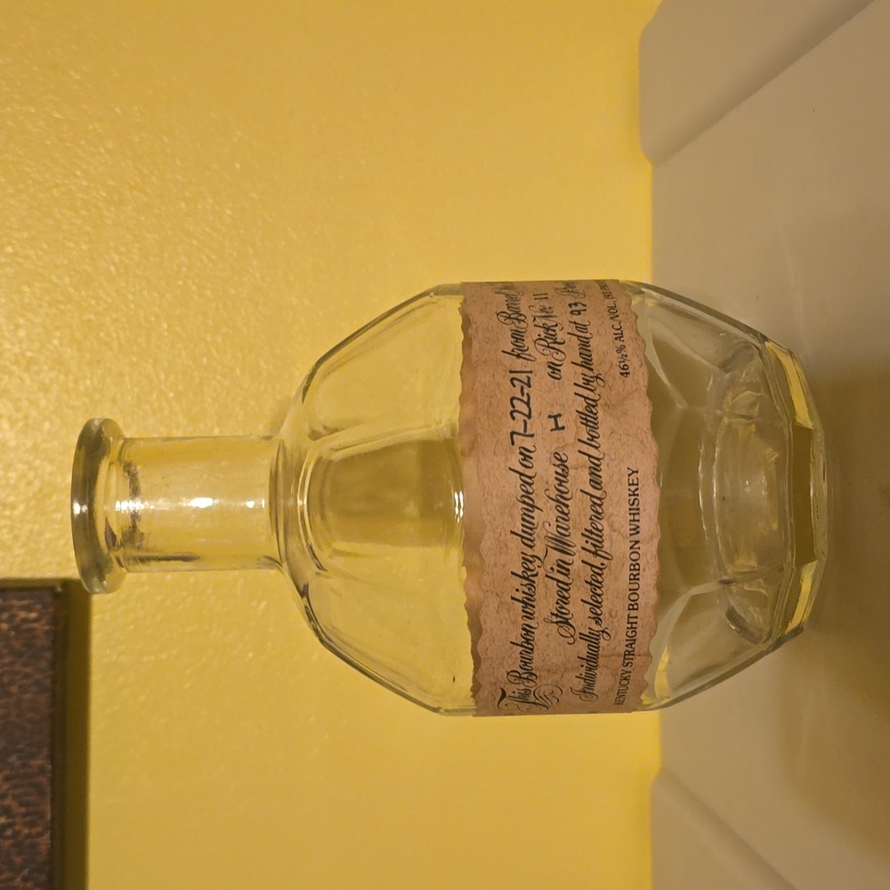 🥃Empty Blanton's Bourbon Whiskey Bottle | No. 61